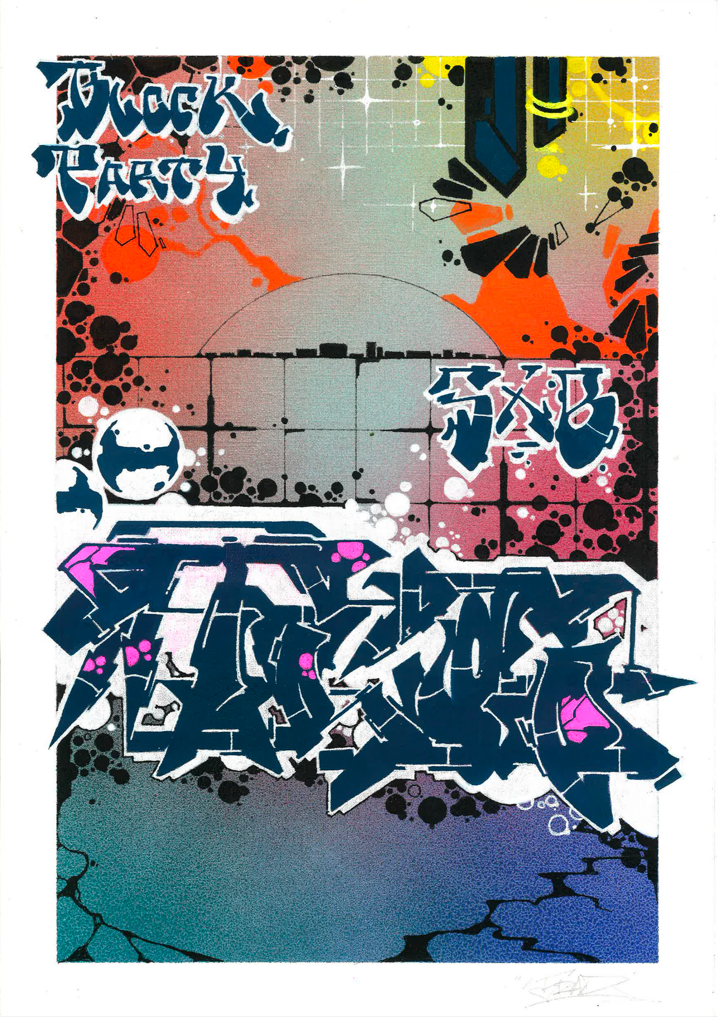 REBUS FX LIMITED EDITION BLOCK PARTY SXB